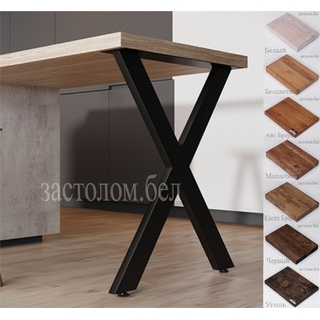 БАРНАЯ стойка из постформинга, ЛДСП или массива дуба в стиле лофт серии "Х" от производителя