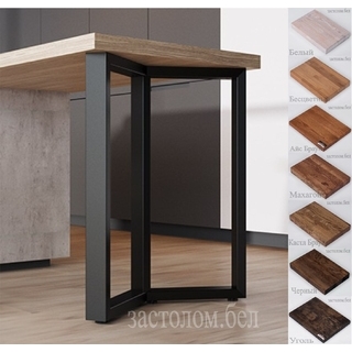 БАРНАЯ стойка из постформинга, ЛДСП или массива дуба в стиле лофт серии "Ж" от производителя