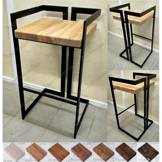 СТИЛЬНЫЕ барные и полубарные табуреты "Эфес". Цвет и высота на выбор. Нагрузка до 150 кг.