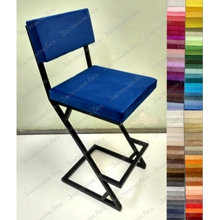 Барные стулья "Богомол М" на цельно сварном каркасе лофт. Цвет и высота на выбор. 