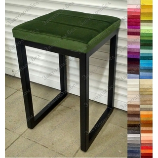 НАДЕЖНЫЕ барные и полубарные стулья "Куб" на металлокаркасе с выбором высоты и цвета. Нагрузка до 150 кг.