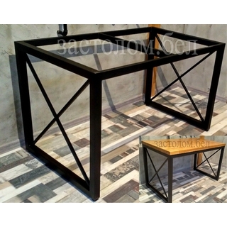 Подстолье для стола серии "О" с крестом,. Цвет и размеры на выбор