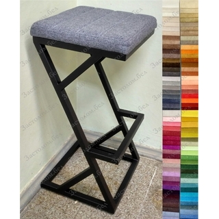 Барные и полубарные табуреты на металлокаркасе "Богомол М" с выбором высоты и цвета. Нагрузка до 150 кг.