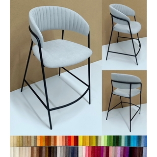 СТИЛЬНЫЕ барные и полубарные стулья на металлокаркасе "Модель 47Б" с выбором высоты и цвета. Нагрузка до 120 кг.