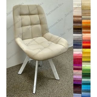 Стулья "Нико" на цельносварных ножках "4L" с выбором цвета обивки и ножек (нагрузка до 120 кг.)