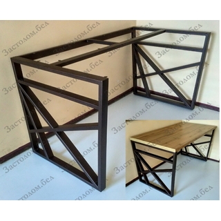 Цельносварное подстолье для стола серии "Лайн" с выбором размера и цвета