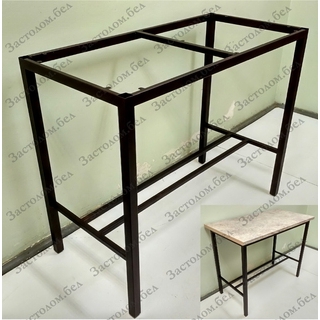 Подстолье для барной стойки серии "Т с подножкой". Любой размер и цвет.