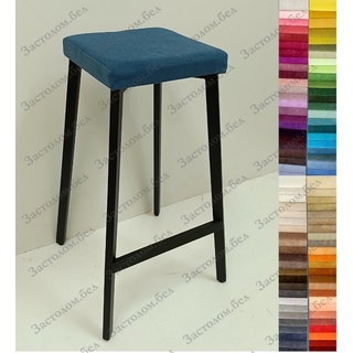 Барные и полубарные табуреты на металлокаркасе "Классико" с выбором высоты и цвета обивки. Нагрузка до 150 кг.