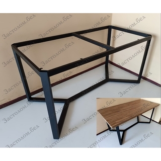 Подстолье для стола серии "Сигма" с перемычкой, выбором размера и цвета