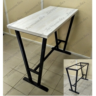 Стол барный на цельносварном подстолье серии "V-3". Выбор цвета и размера