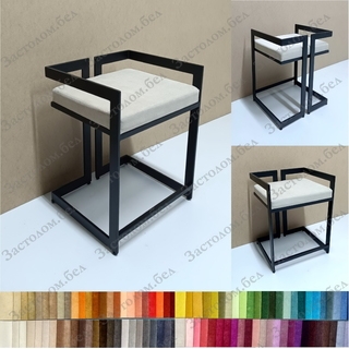 Табурет "Эфес М" на цельносварном каркасе. Цвет и размеры на выбор (нагрузка до 150 кг.) Табурет "Эфес М" на цельносварном каркасе. Цвет и размеры на выбор (нагрузка до 150 кг.)