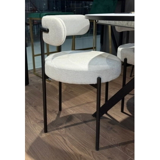 Обеденный стул "Модель 9" на цельносварных ножках с выбором цвета обивки и ножек (нагрузка до 120 кг.)