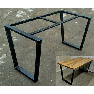 Подстолье для стола серии "V" со смещением царг. Выбор размера и цвета. 